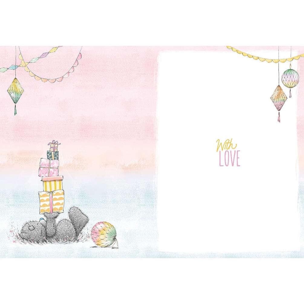 Stacking Gifts Me to You Bear Birthday Card Extra Image 1